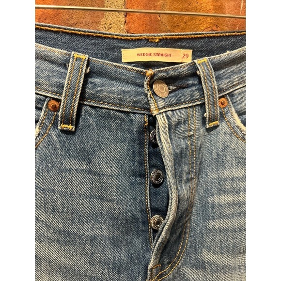 Levis WEDGIE STRAIGHT FIT WOMEN'S JEANS - Picture 5 of 10